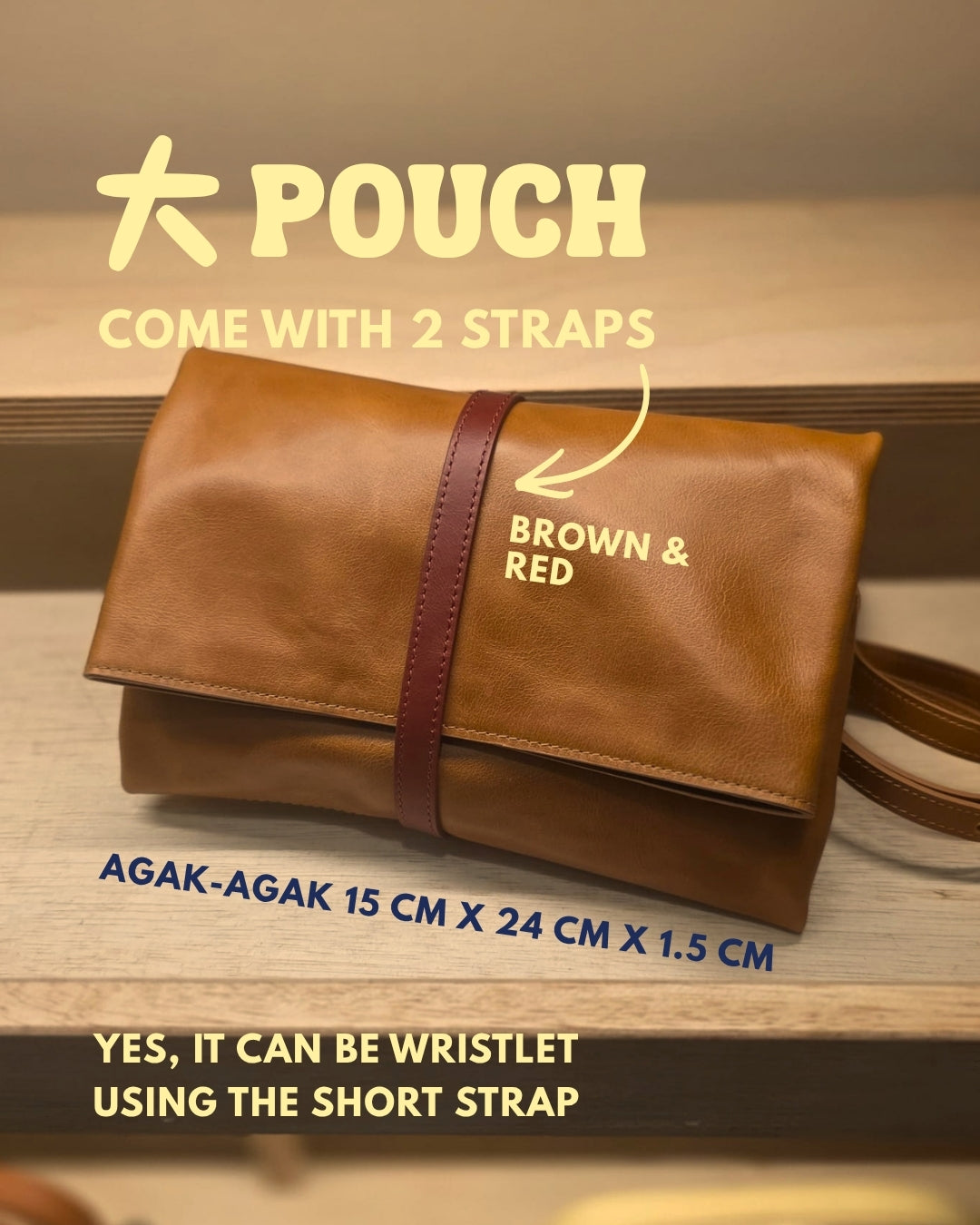 (Pre-order) 大Pouch (TaPau-ch geddit?) - Crafune