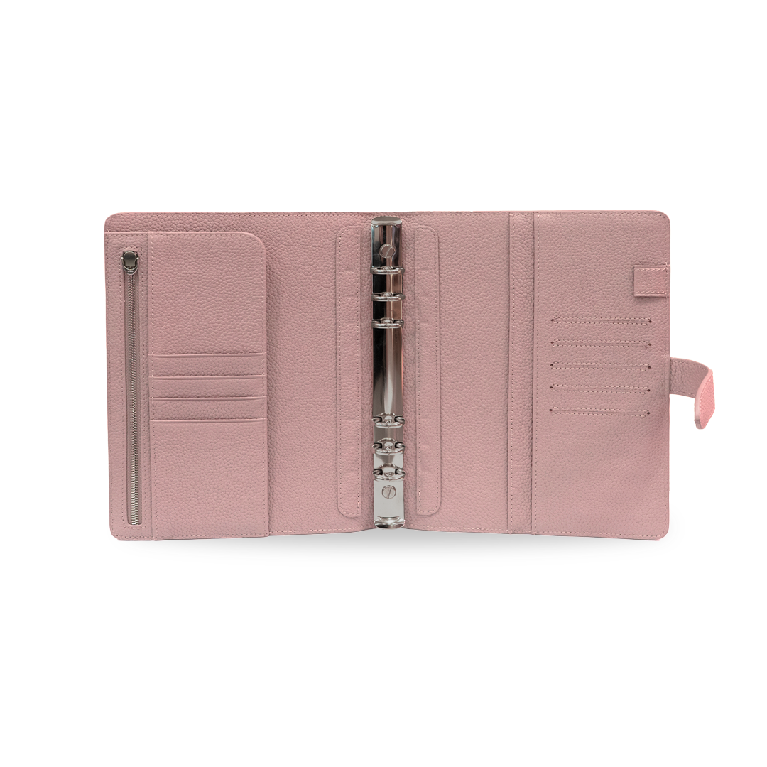 A5 Ring Binder - Rose Quartz - Crafune