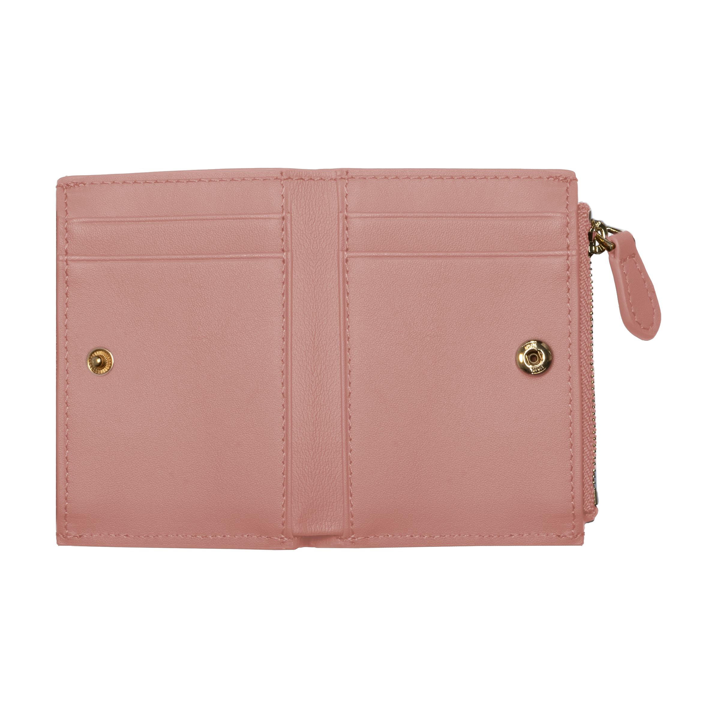 Klara Zip Bifold - Pink - Crafune