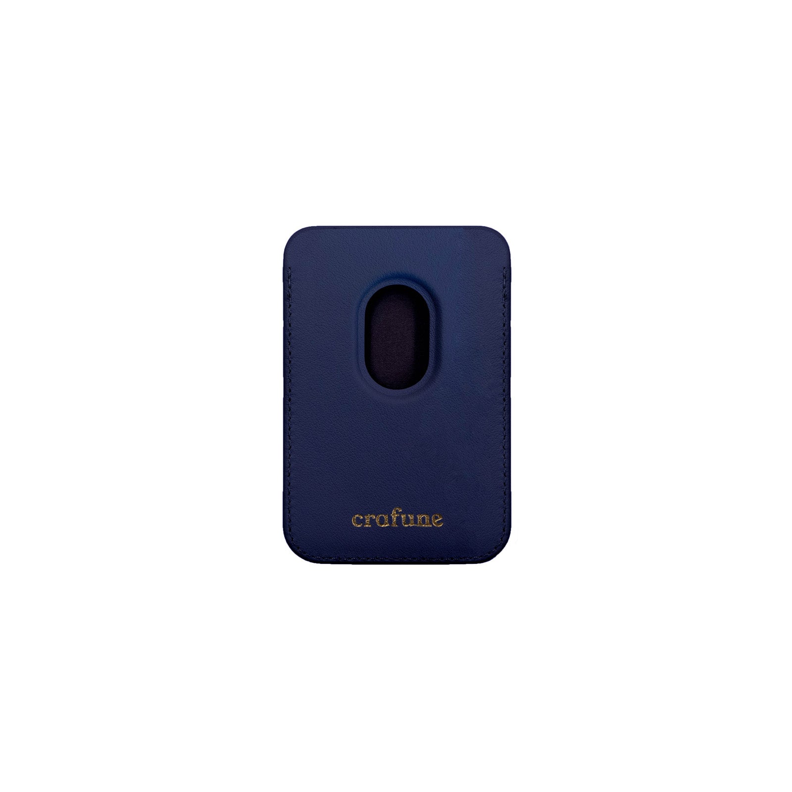 Magnetic Phone Wallet - Dark Cobalt - Crafune