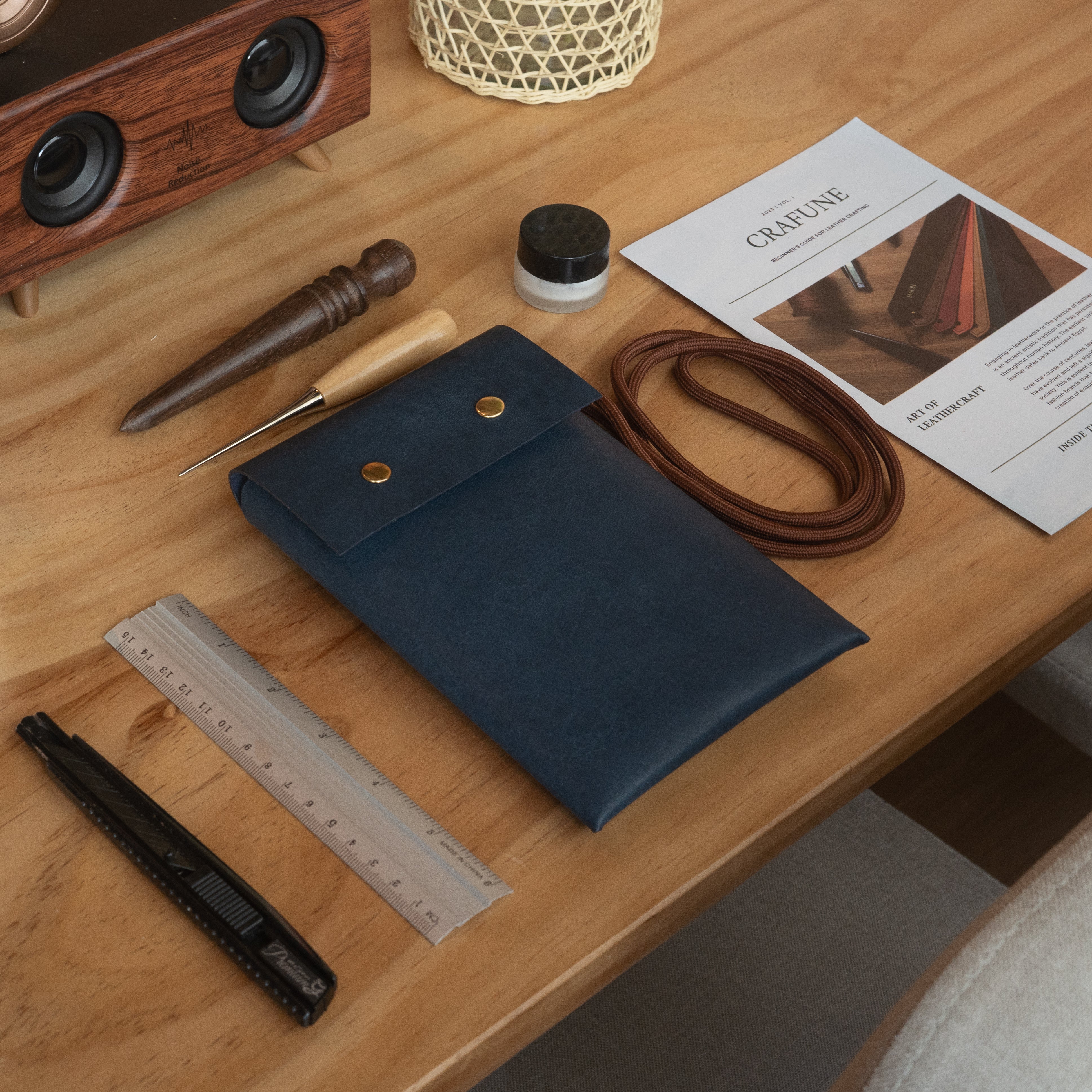 Kumo Phone Bag Workshop - Haji Lane - Crafune