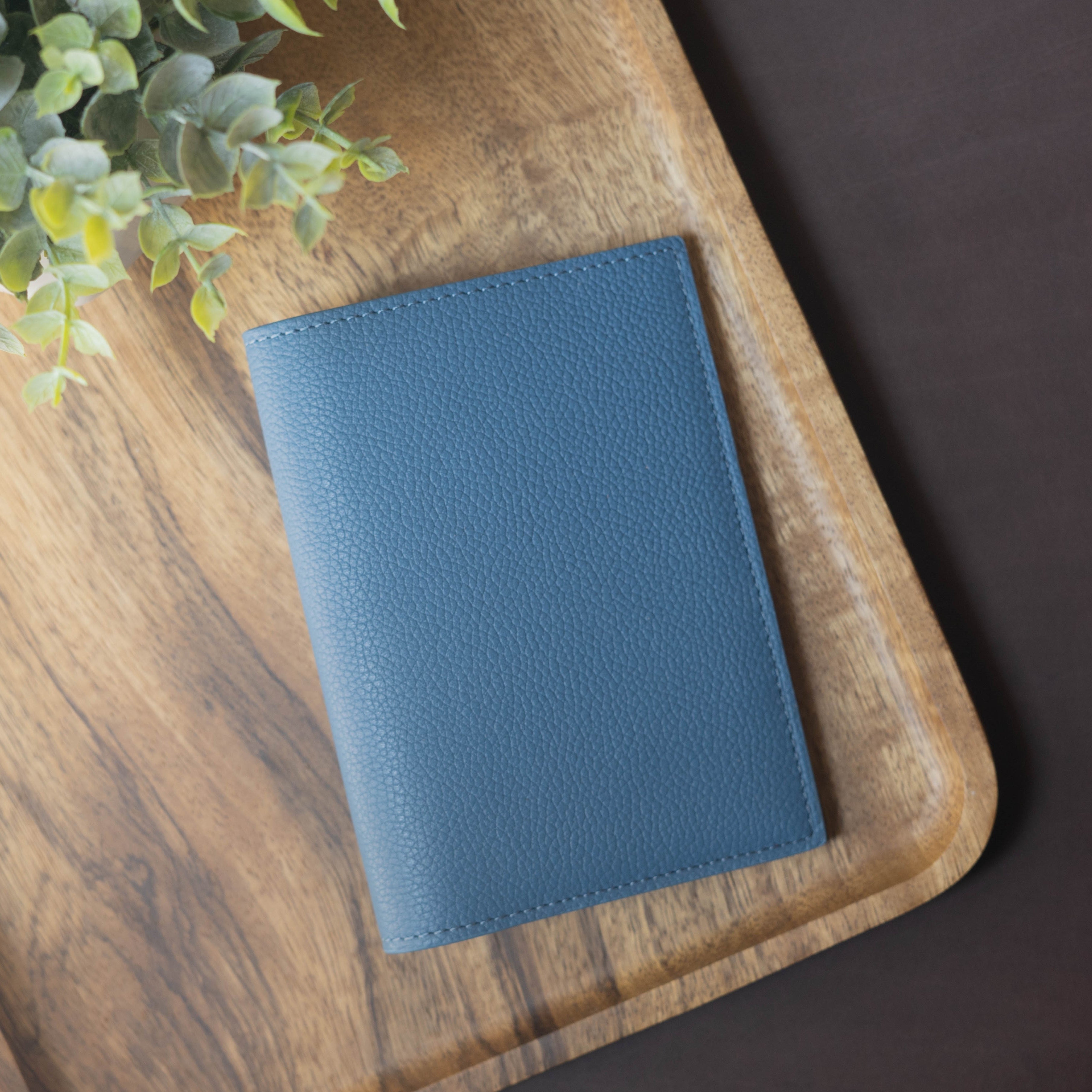 Passport Holder - Slate Blue - Crafune