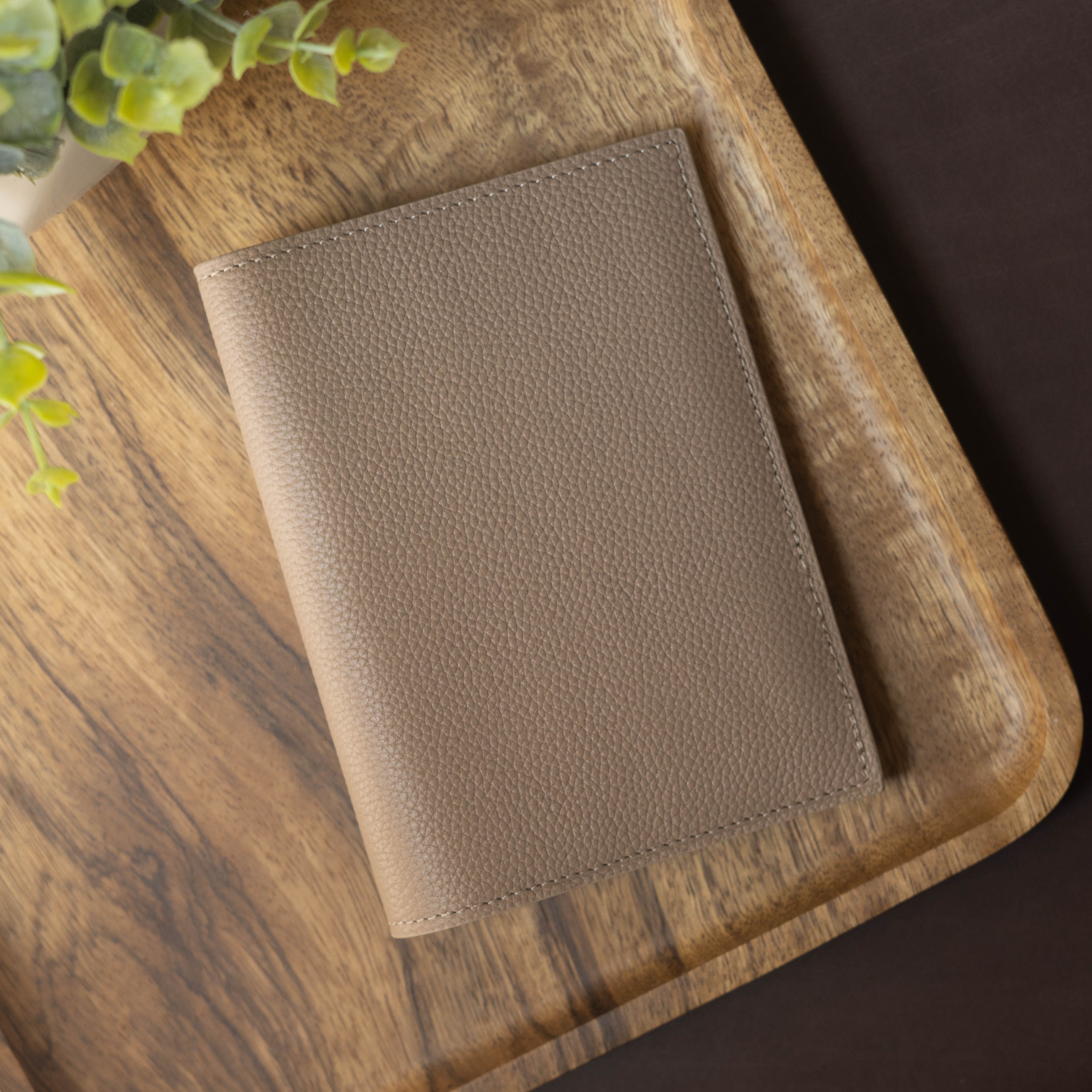 Passport Holder - Buff Brown - Crafune