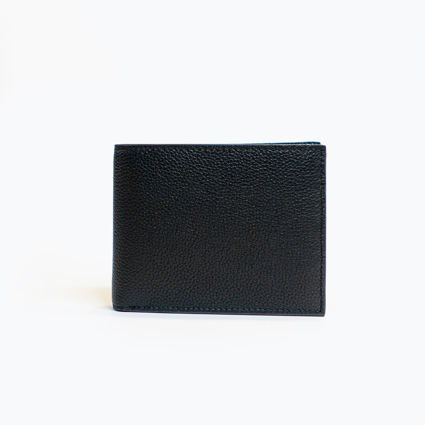Fortis Bi-Fold Wallet - Pitch Black - Crafune