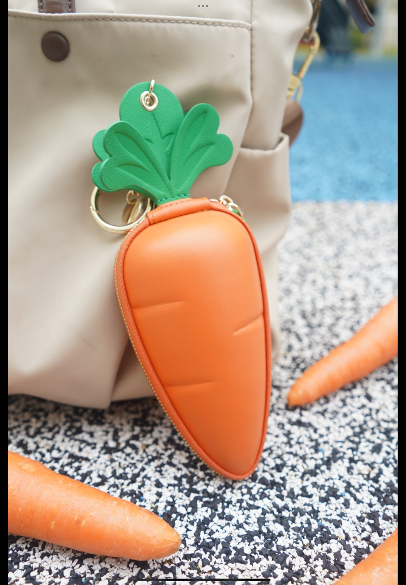 Carrot Pouch - Kyoto Red - Crafune