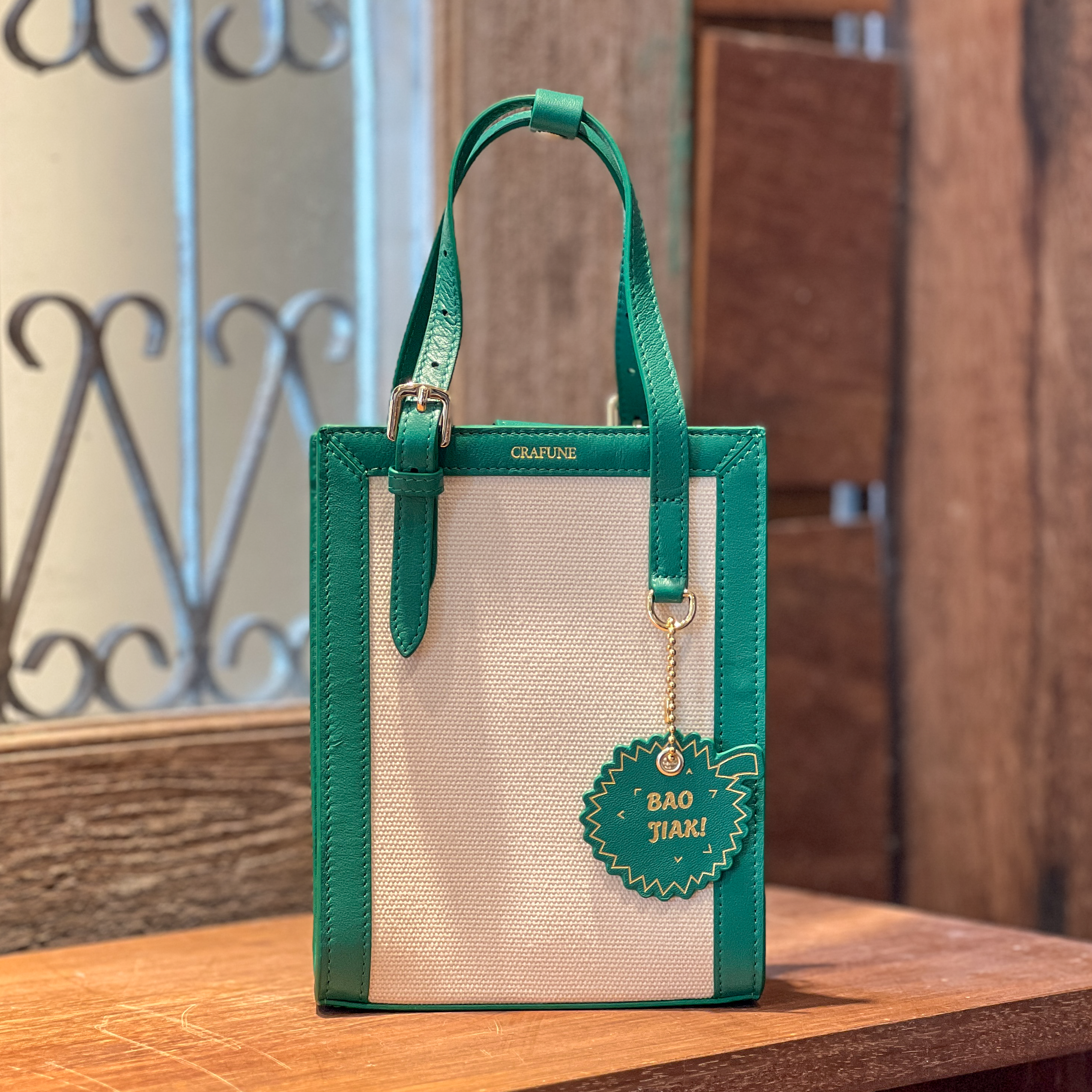 Mini Tote - Forest Green