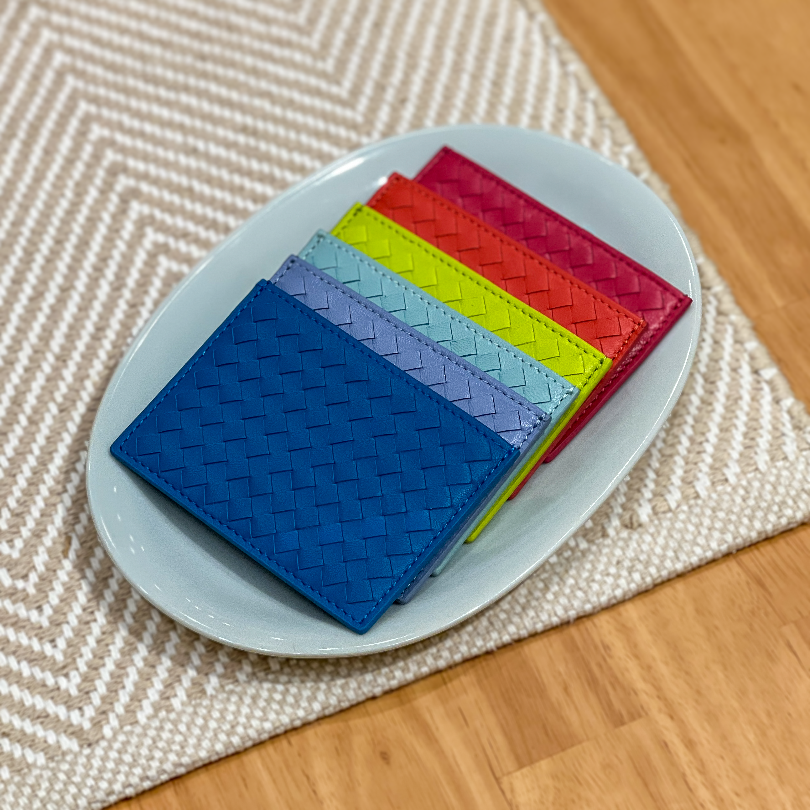 Lyra Card Holder - Tomato - Crafune