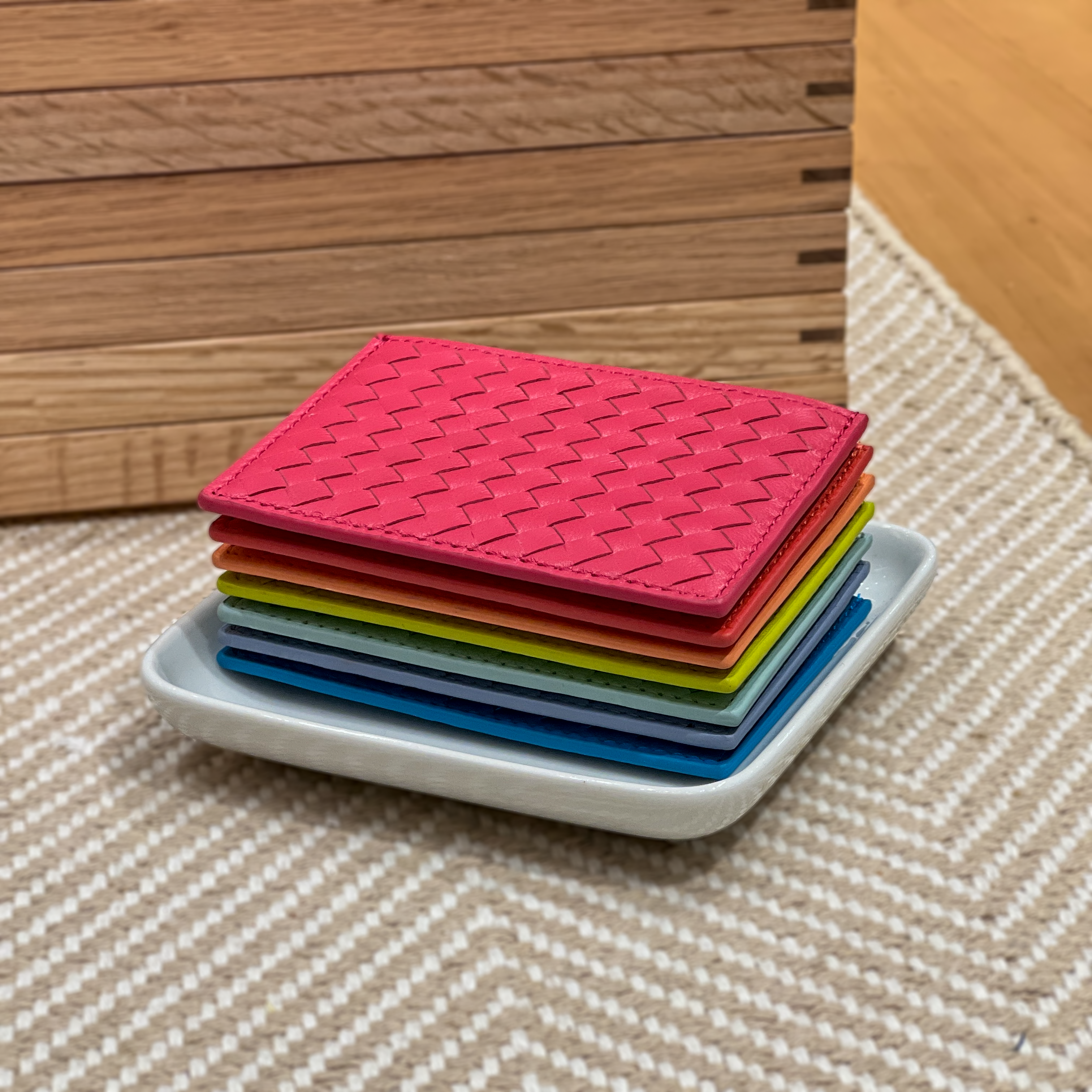 Lyra Card Holder - Ketchup