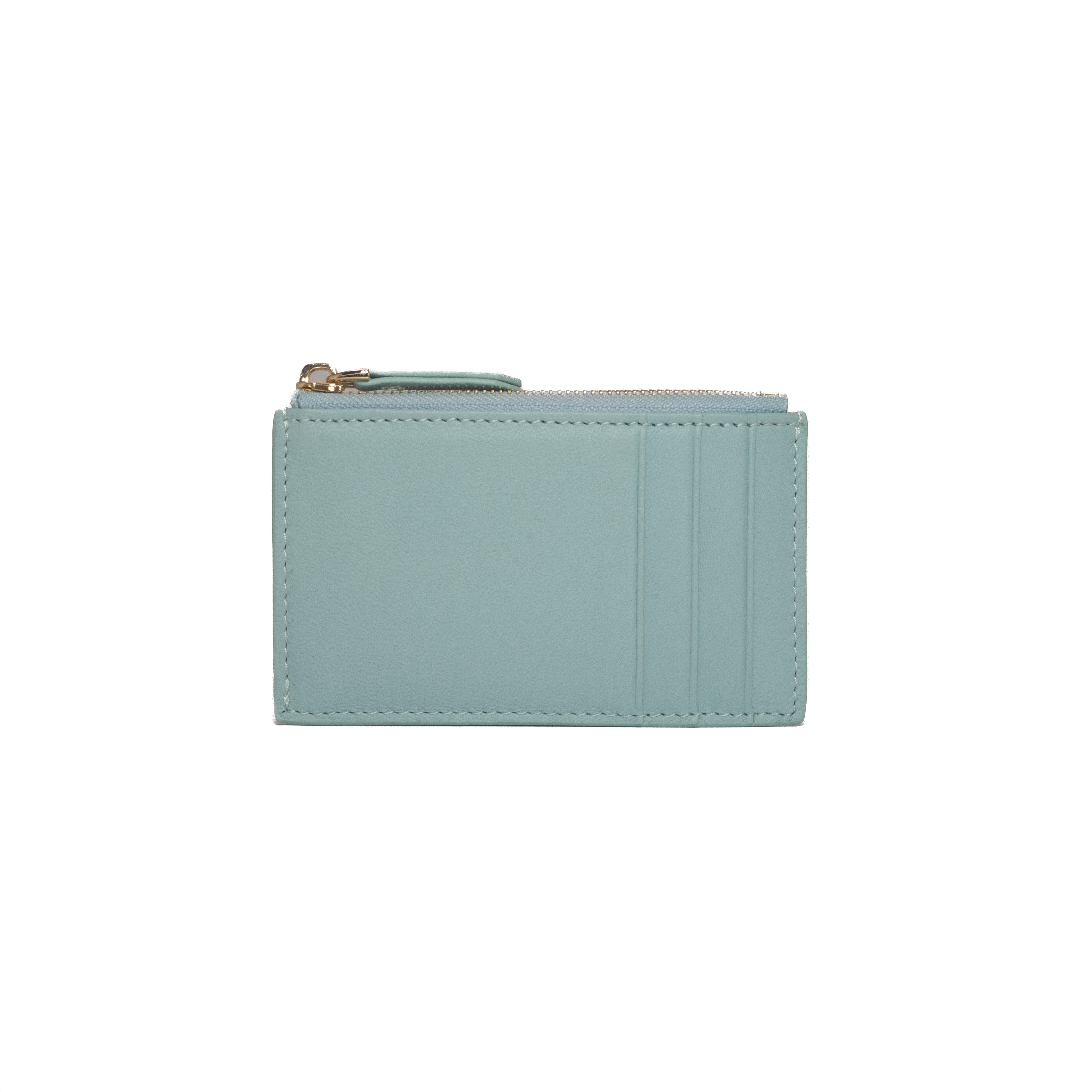 Zip Cardholder - Cotton Candy Blue - Crafune