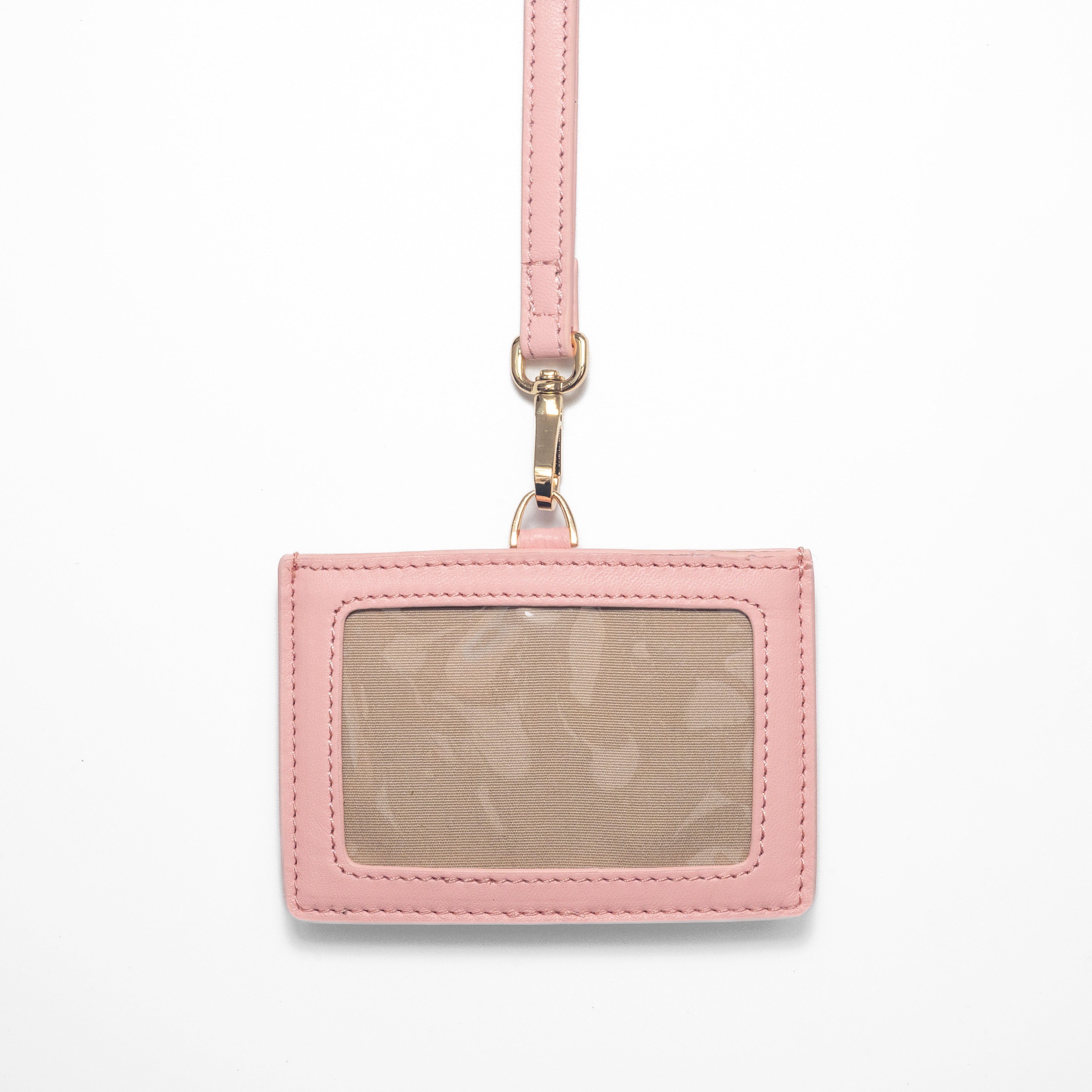 Zip Lanyard - Strawberry Milk - Crafune