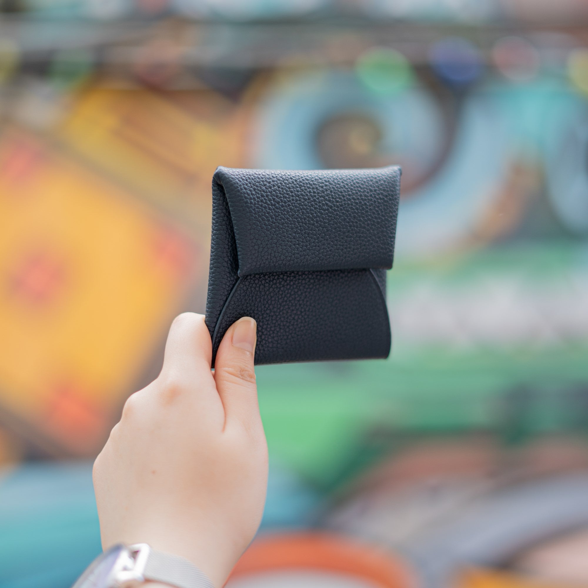 Snap Pouch - Prussian Blue - Crafune