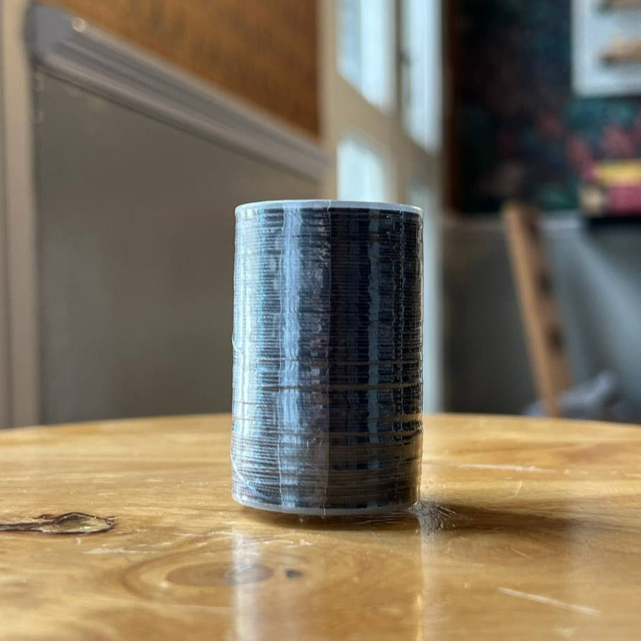 0.45mm Dark Grey Waxed Thread