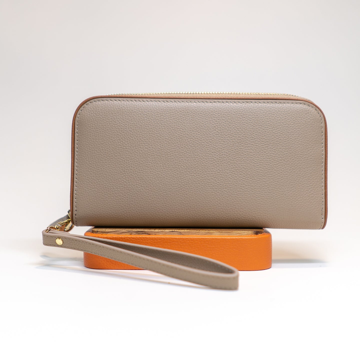 Alva Long Wallet - Buff Brown - Crafune