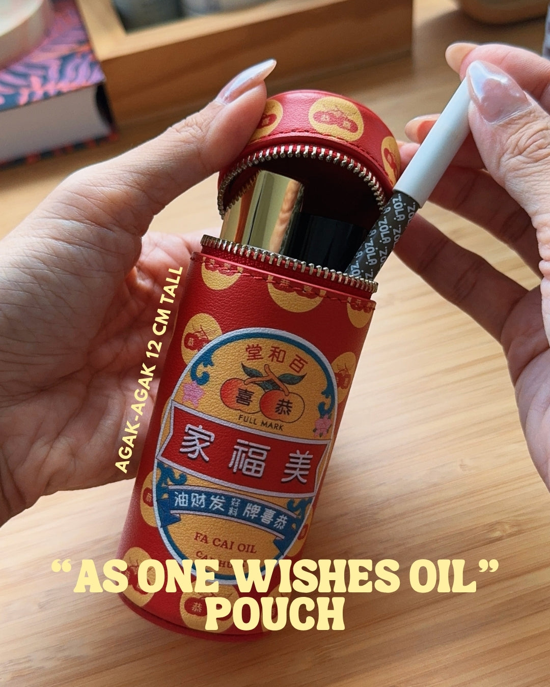 (Pre-Order) 'As One Wishes Oil' Pouch - Crafune