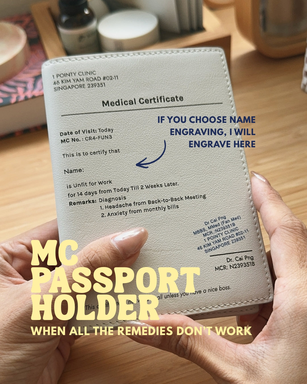 (Pre-Order) MC Passport Holder - Crafune