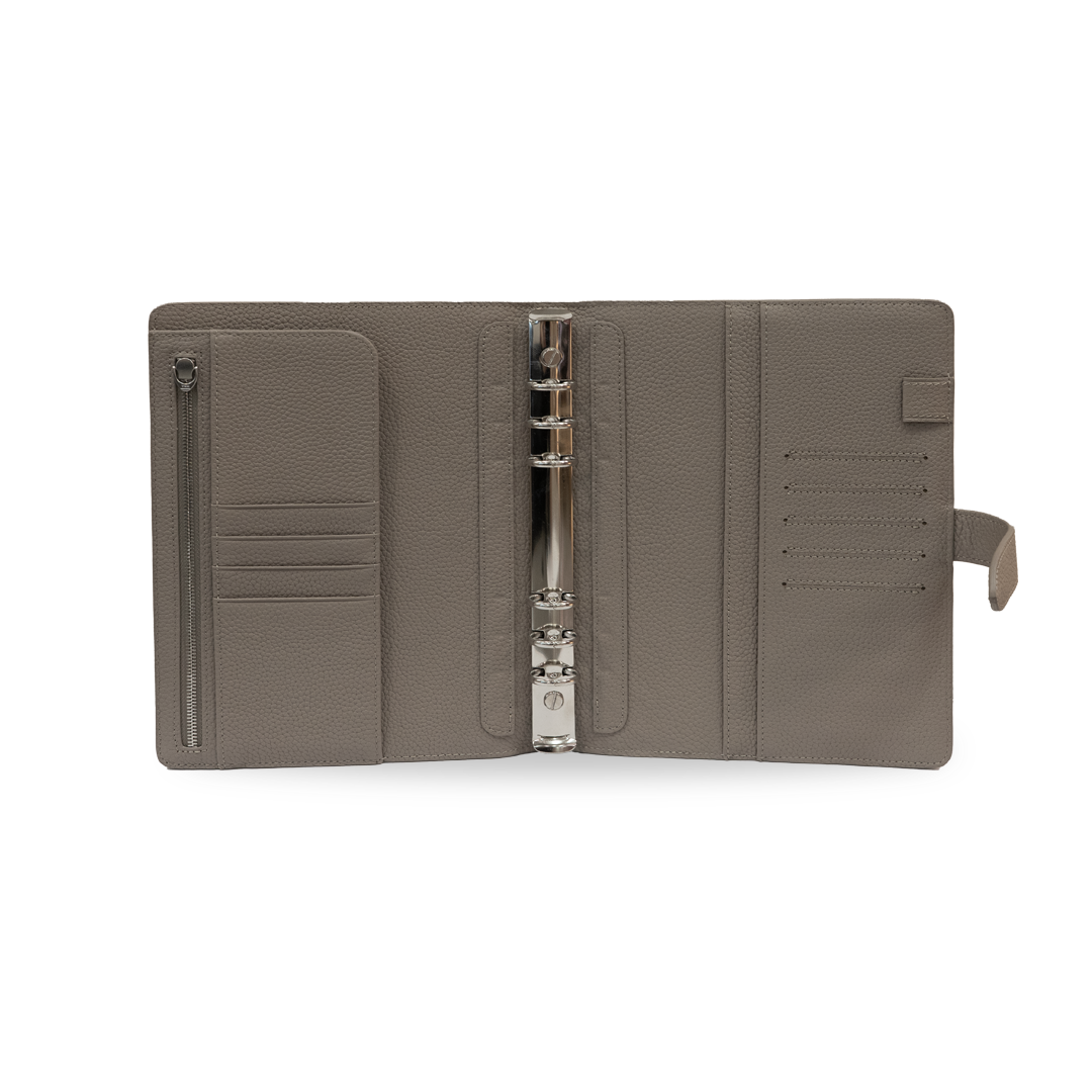 A5 Ring Binder - Mink Taupe - Crafune