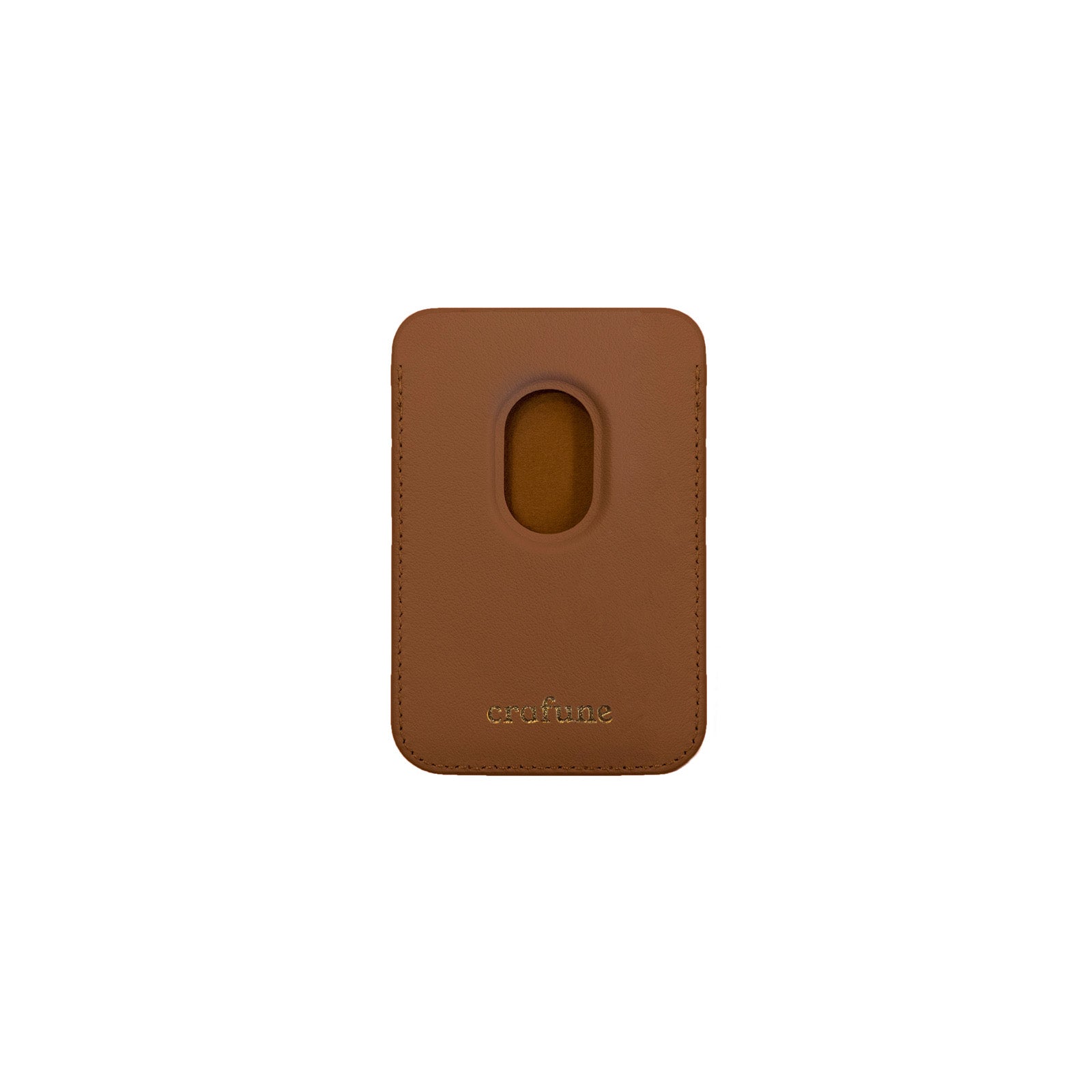Magnetic Phone Wallet - Terracotta - Crafune