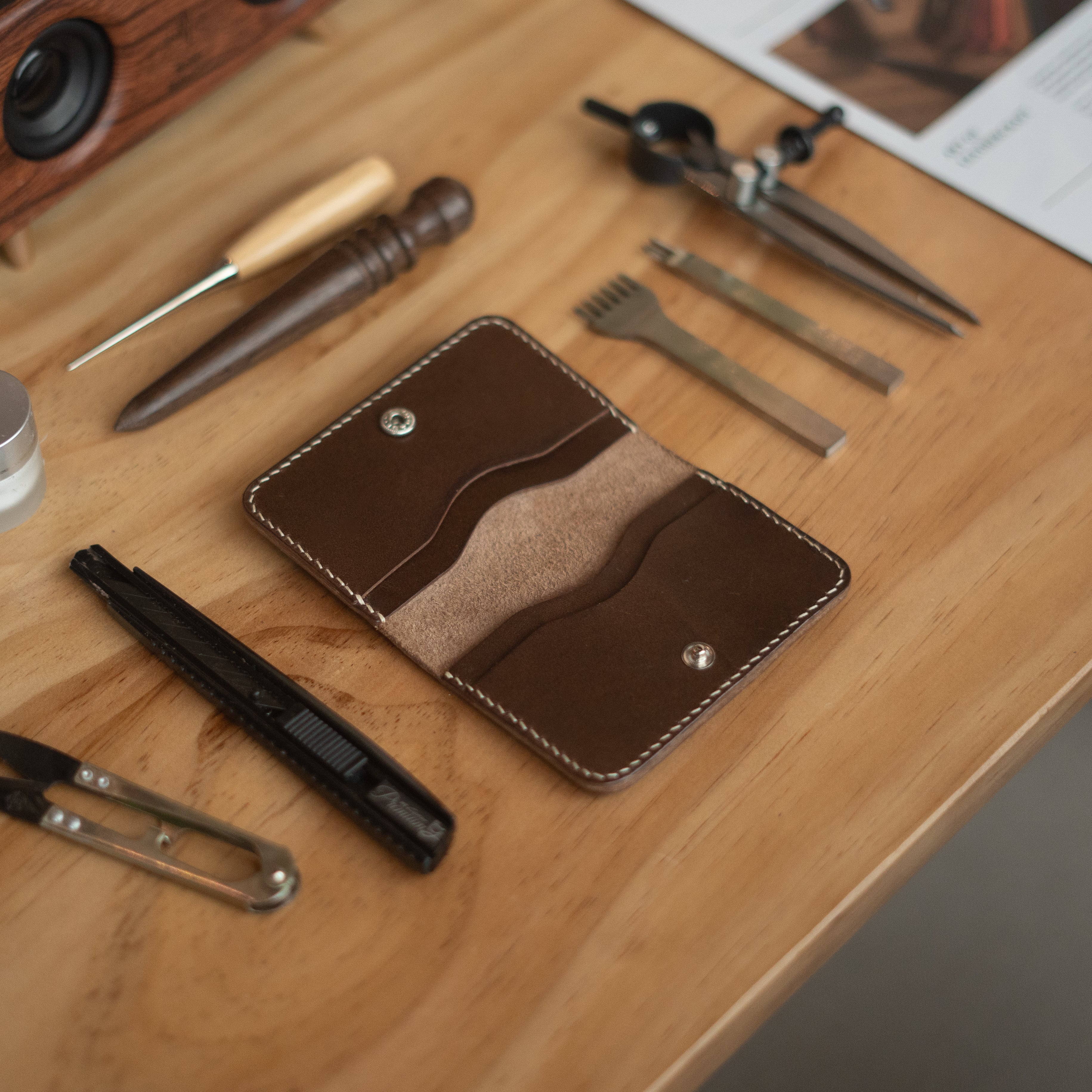 Card Case Wallet Workshop - Haji Lane - Crafune