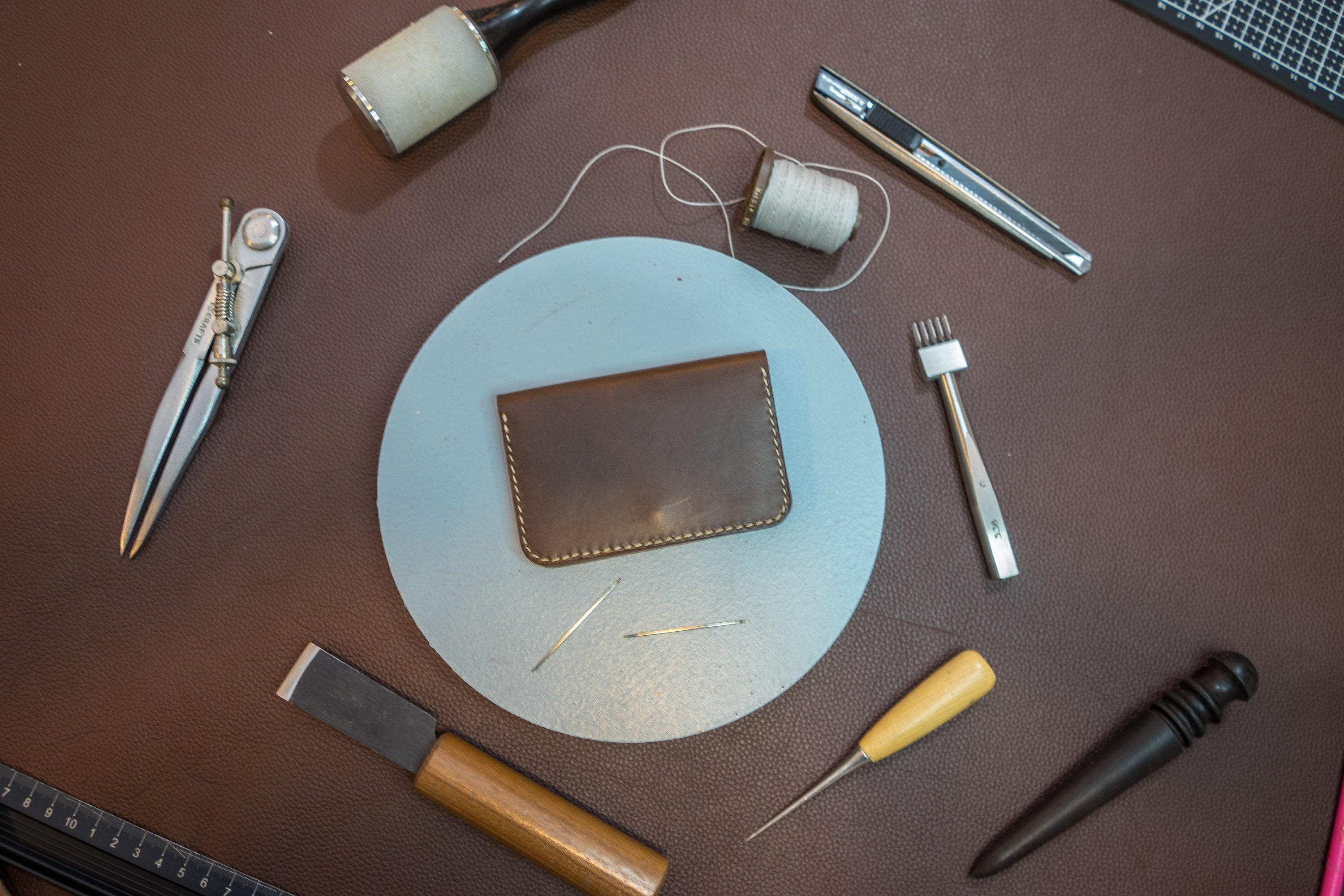 Card Case Wallet Workshop - New Bahru - Crafune