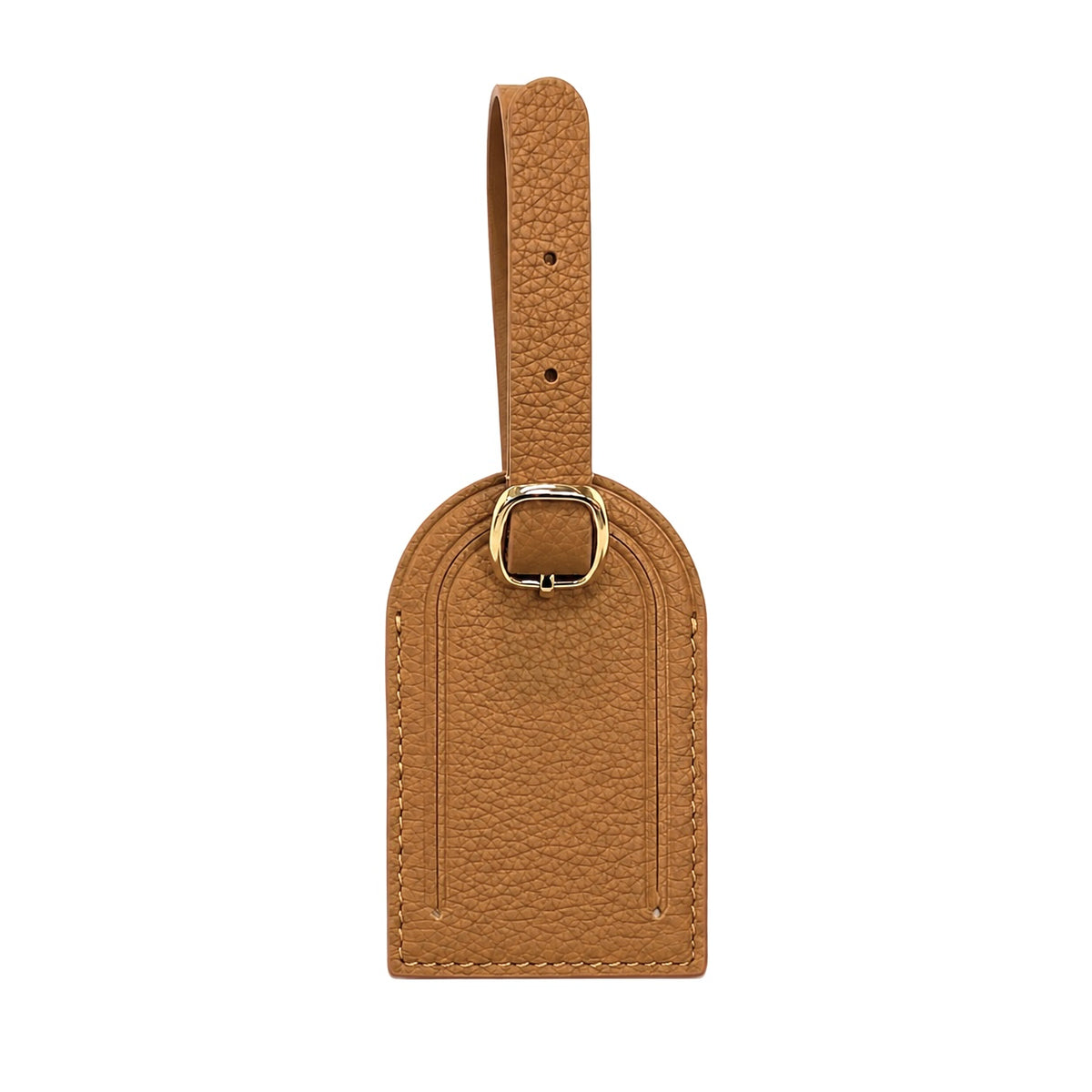 Luggage Tag - Caramel Brown - Crafune