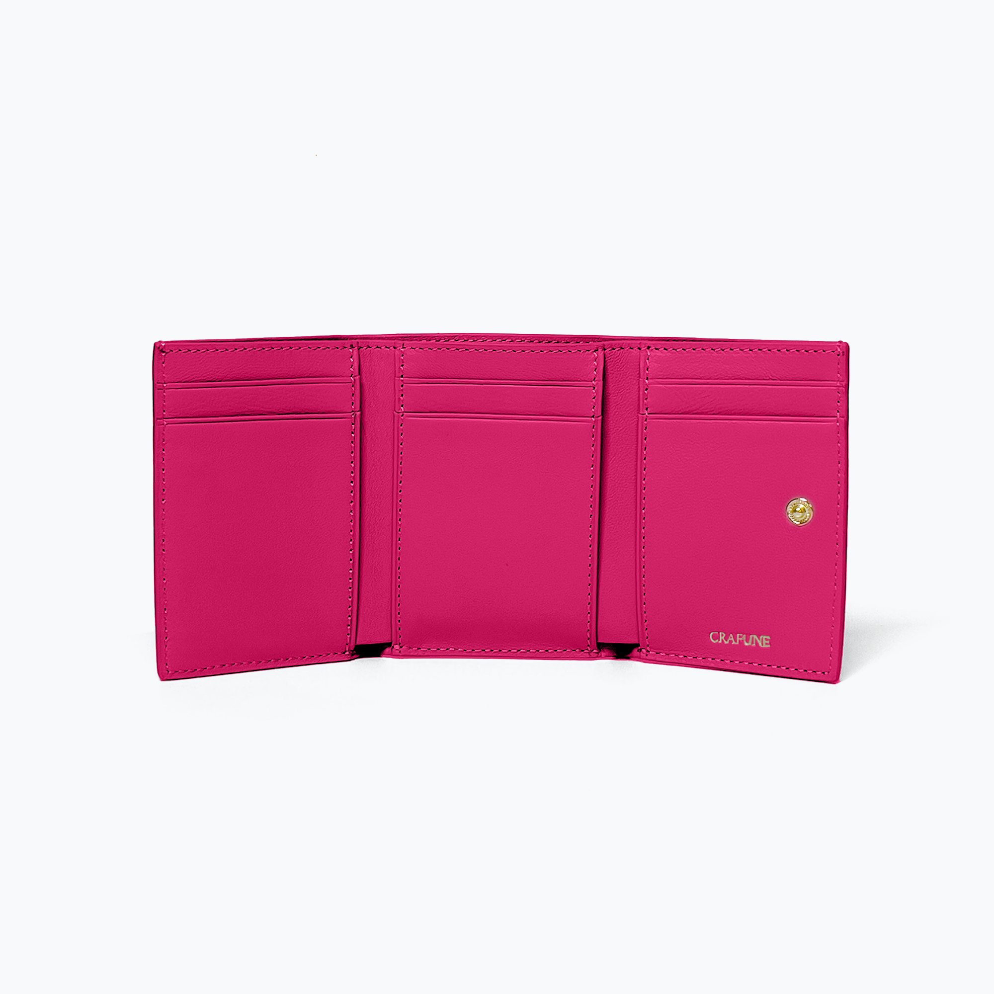Trifold Wallet - Dragonfruit - Crafune