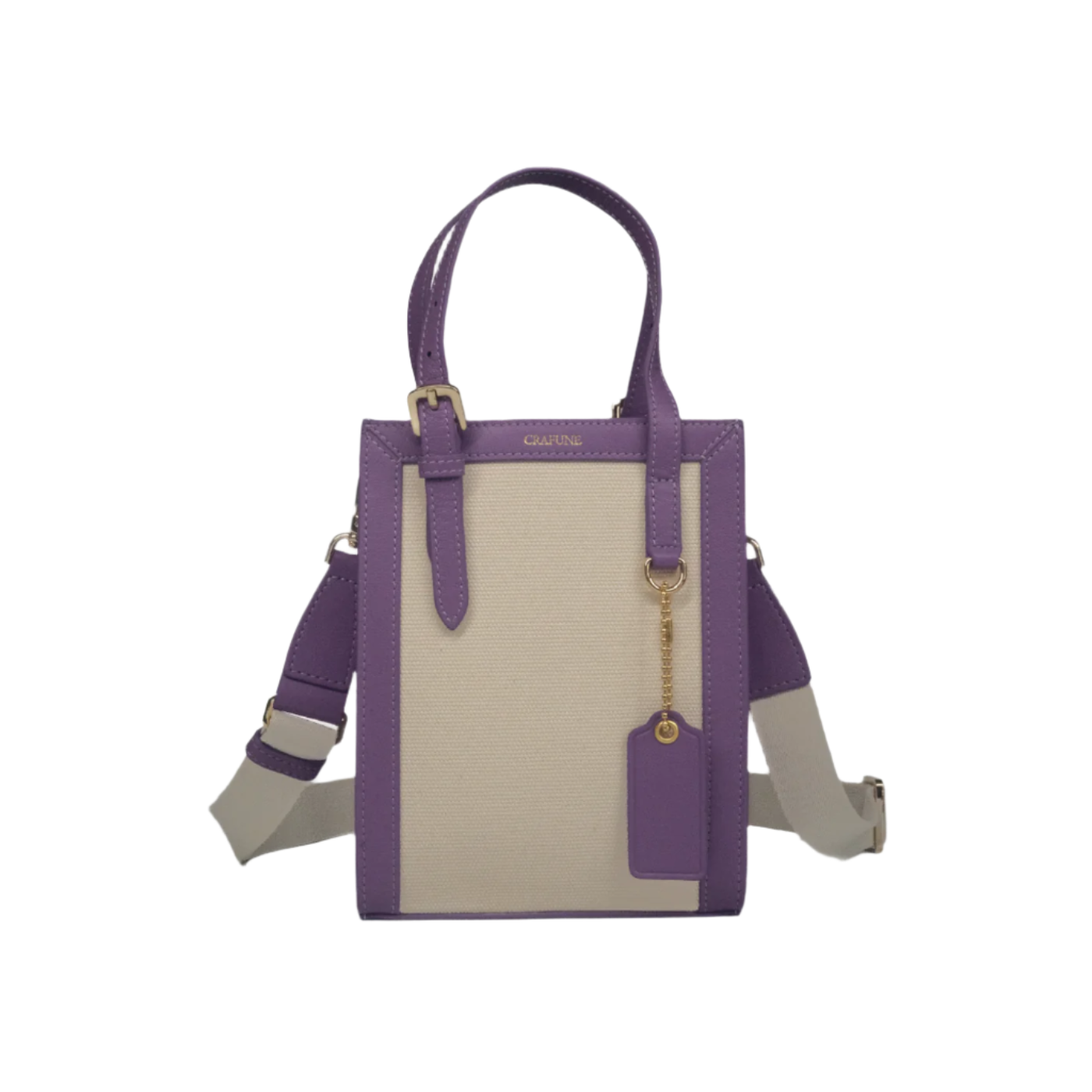 Mini Tote - Eggplant - Crafune