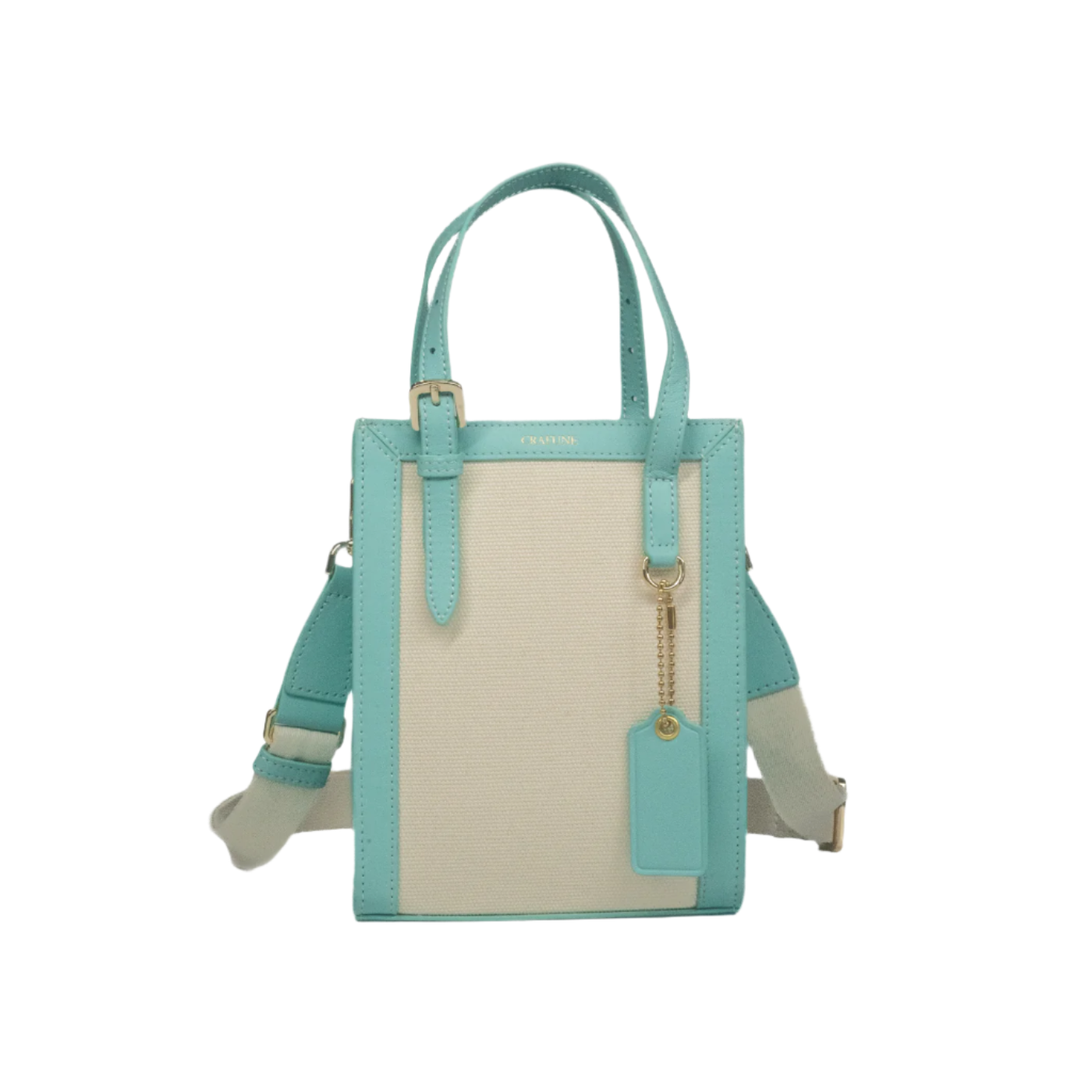 Mini Tote - Cobalt Teal - Crafune