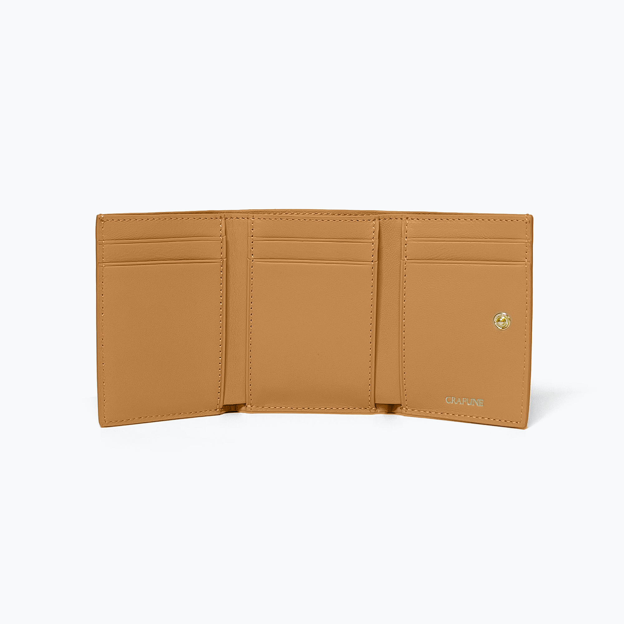 Trifold Wallet - Toffee - Crafune