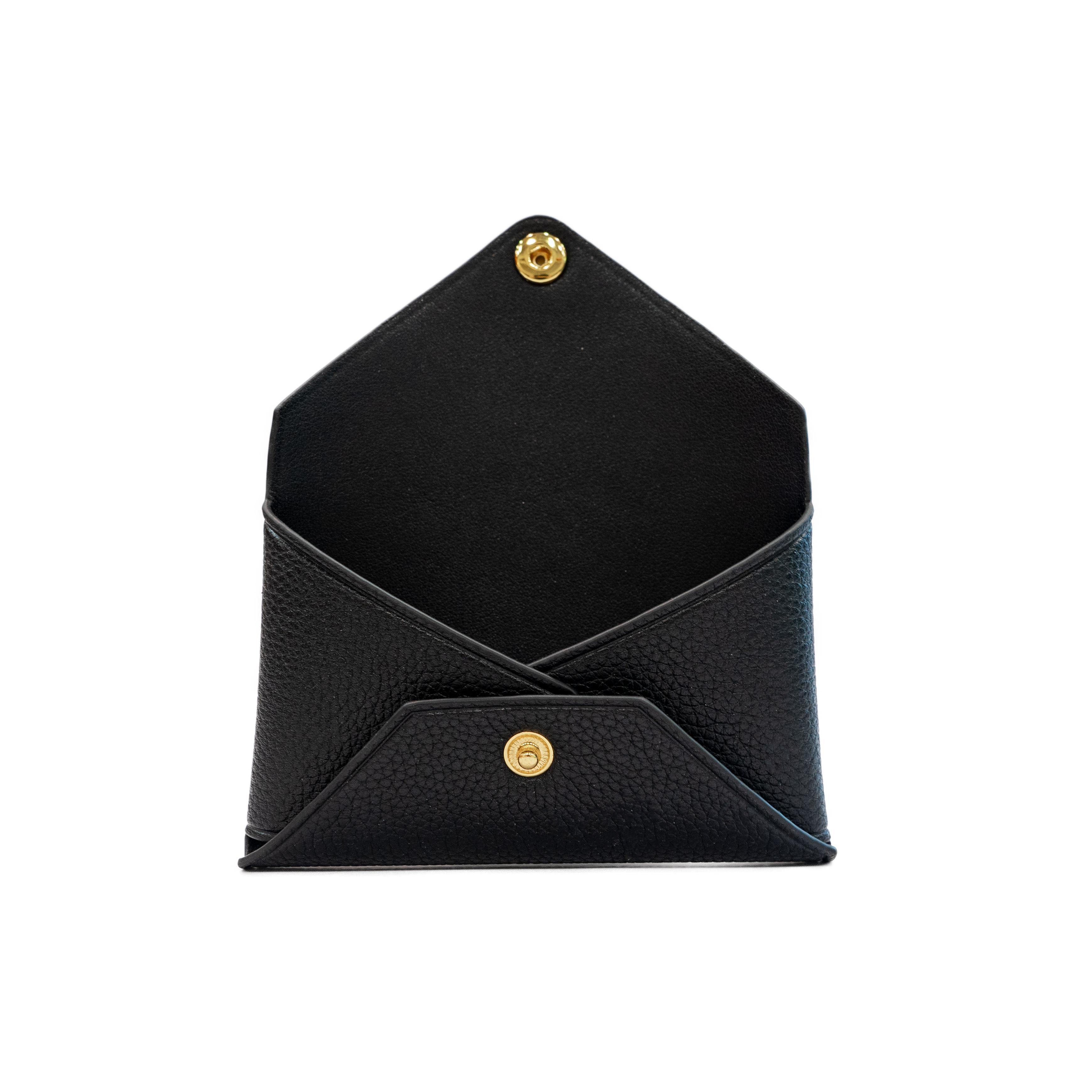 Envelope Card Case - Pitch Black - Crafune