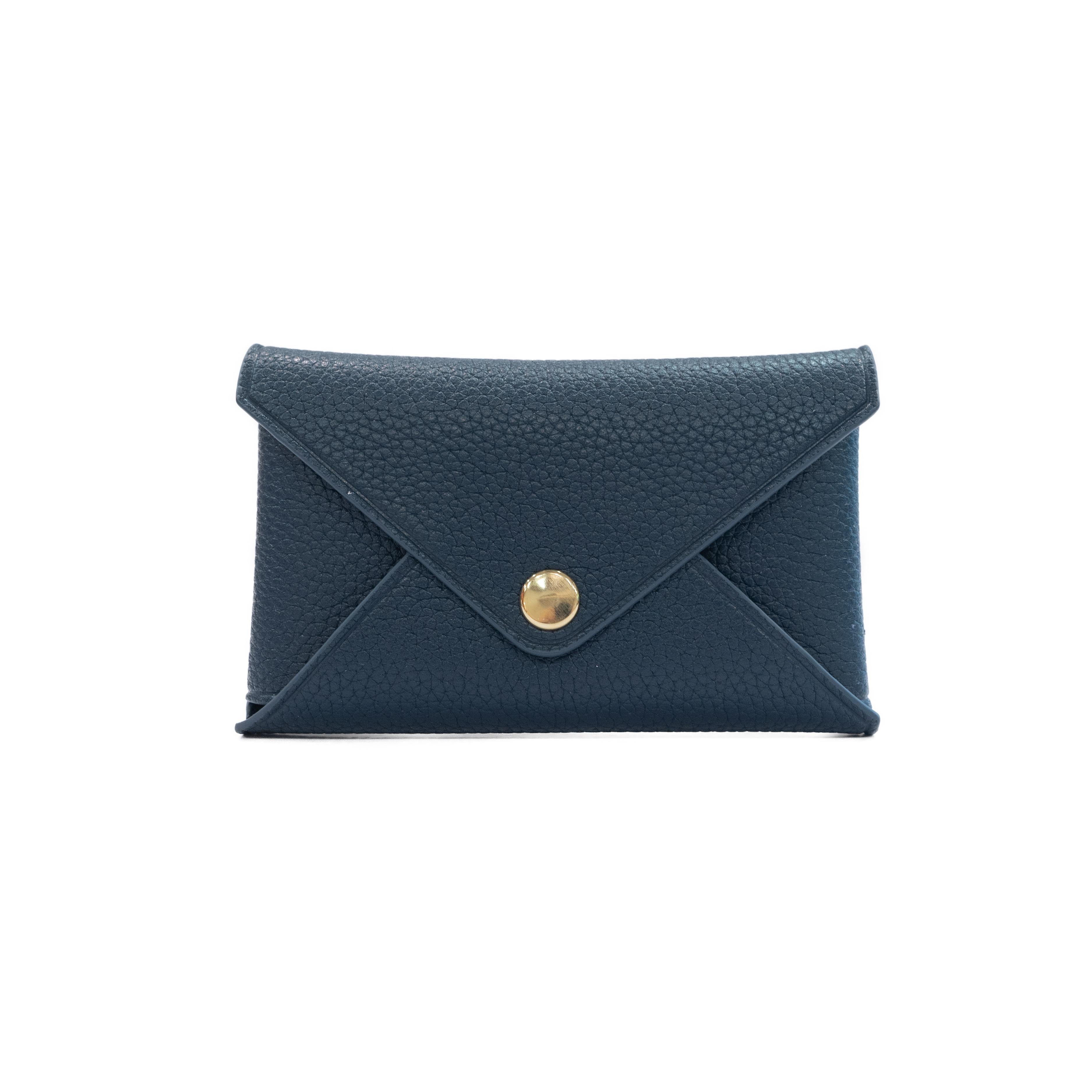 Envelope Card Case - Prussian Blue - Crafune