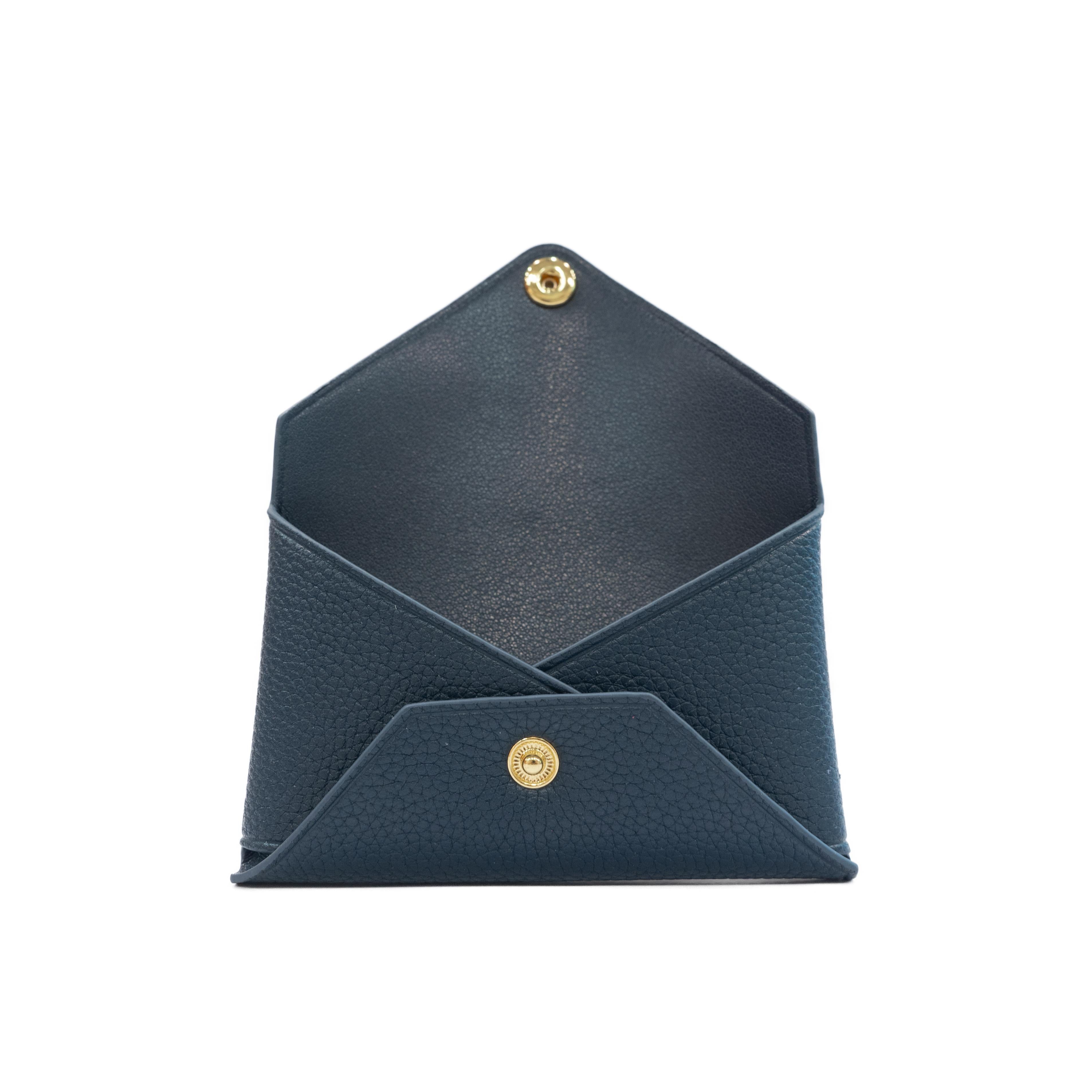 Envelope Card Case - Prussian Blue - Crafune
