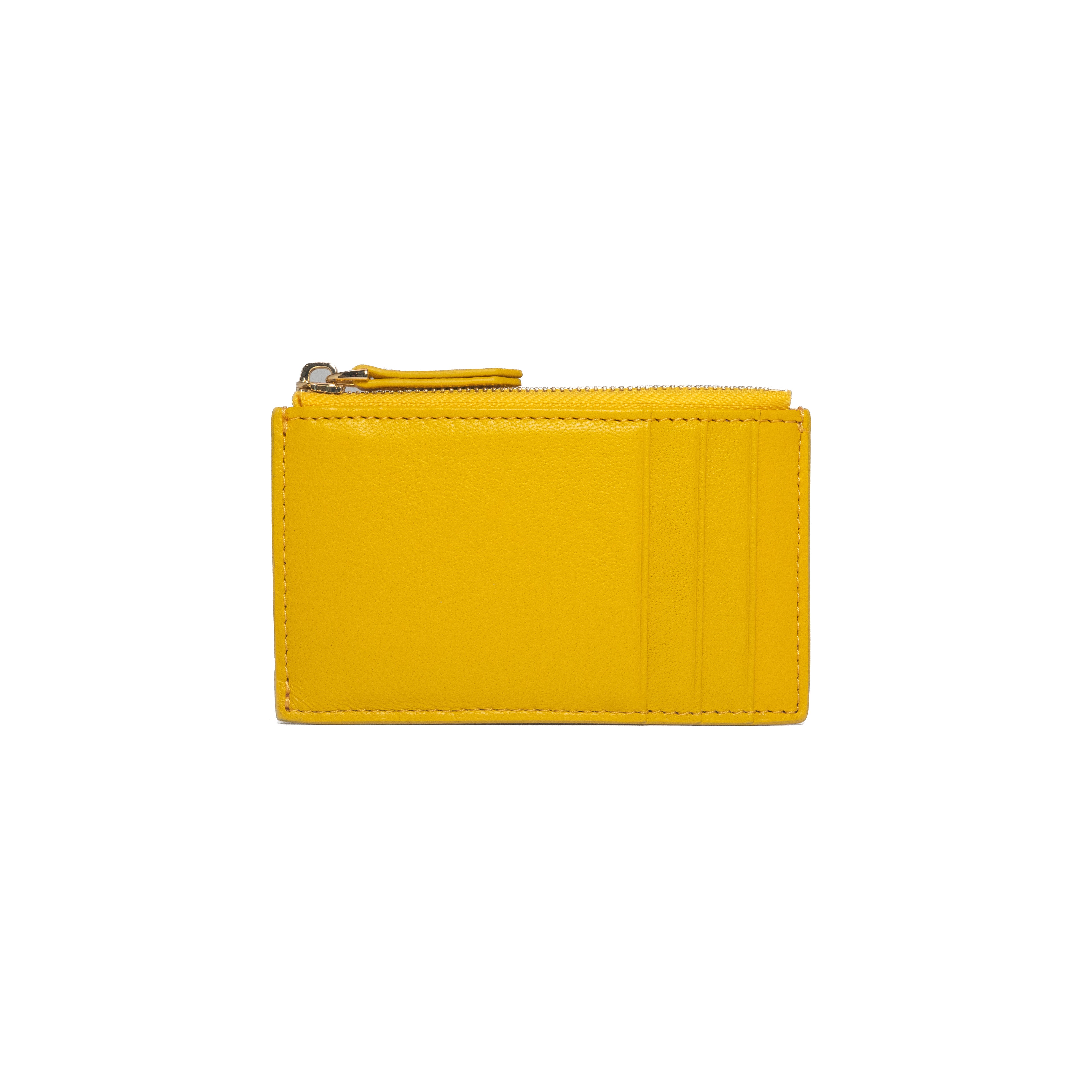 Zip Cardholder - Mustard - Crafune