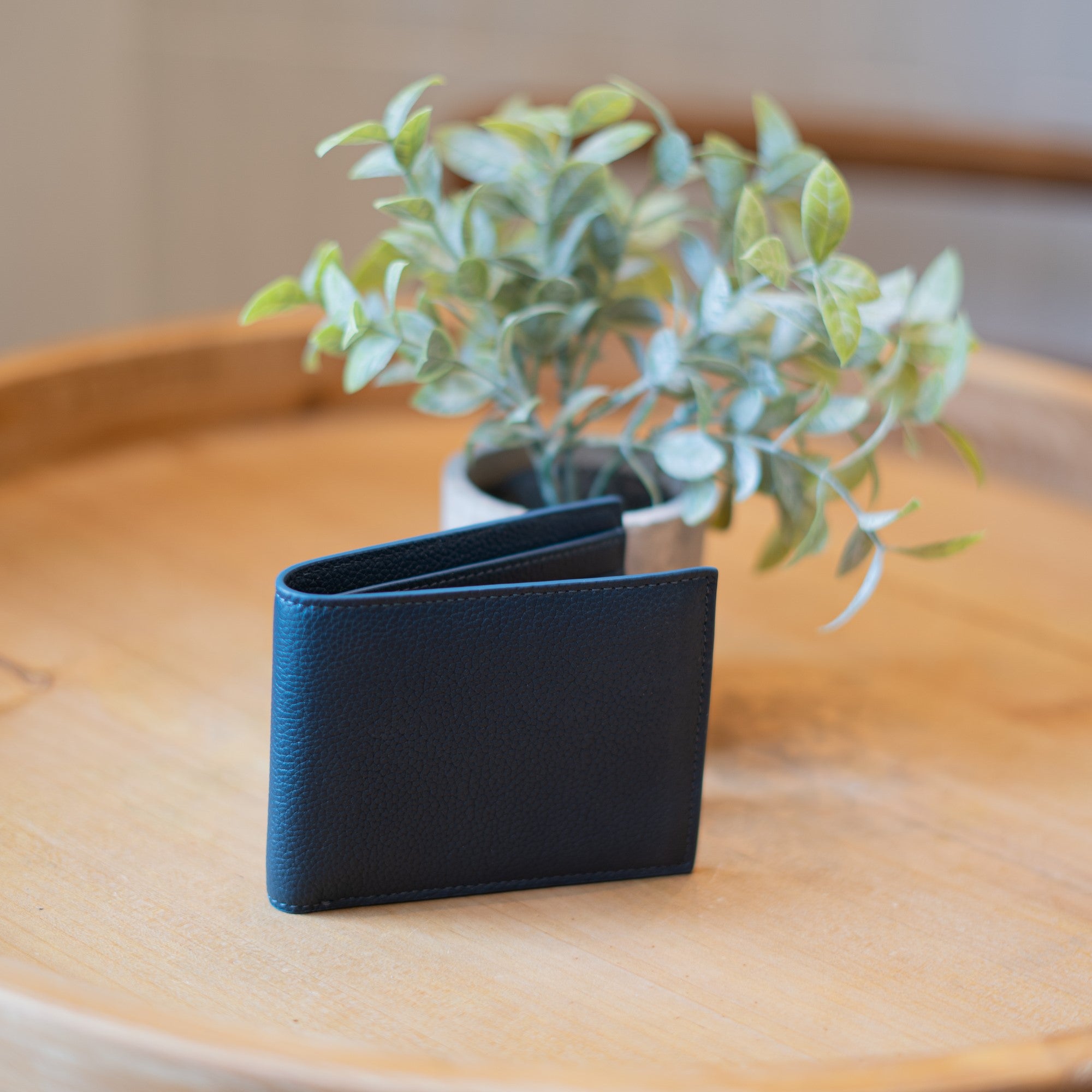 Fortis Bi-Fold Wallet -Prussian Blue - Crafune